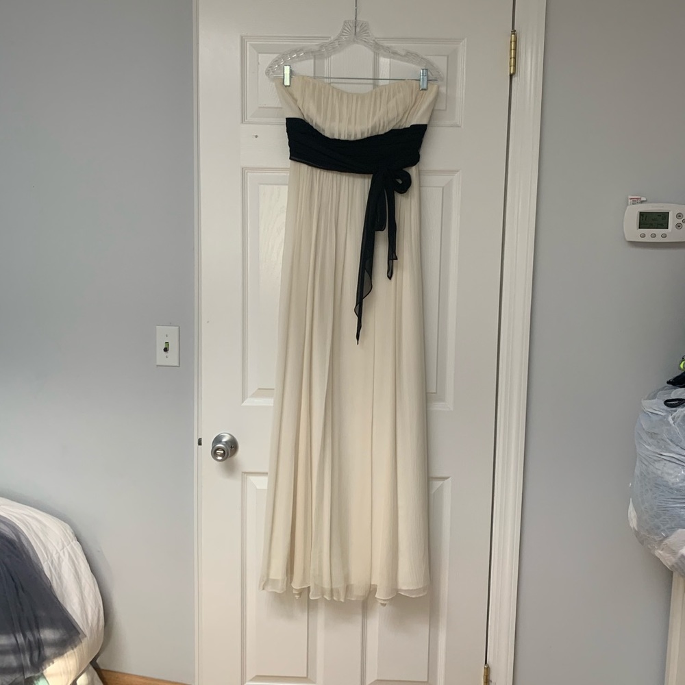 BCBG strapless dress!